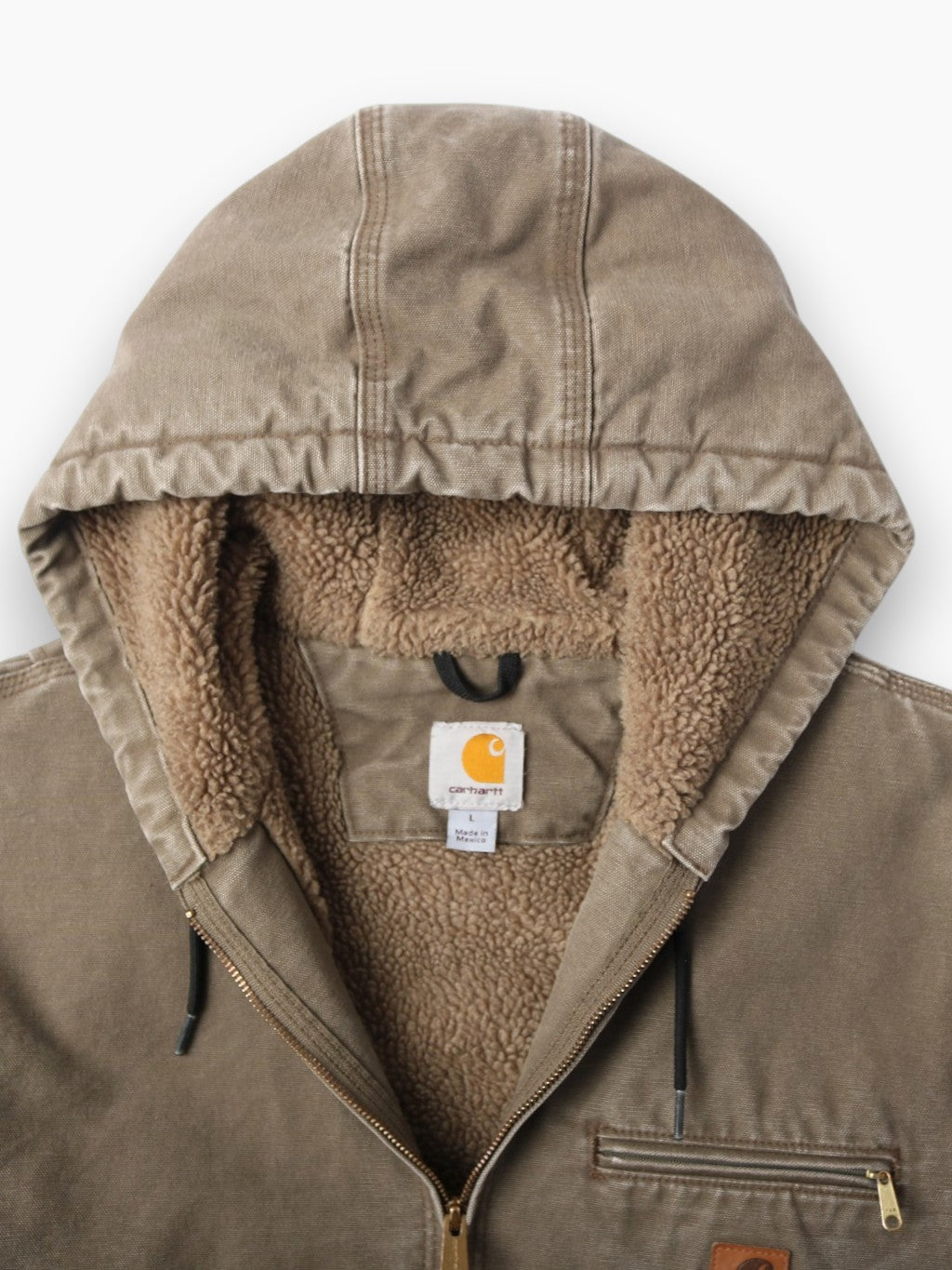 Active Hooded Jacket - Brown