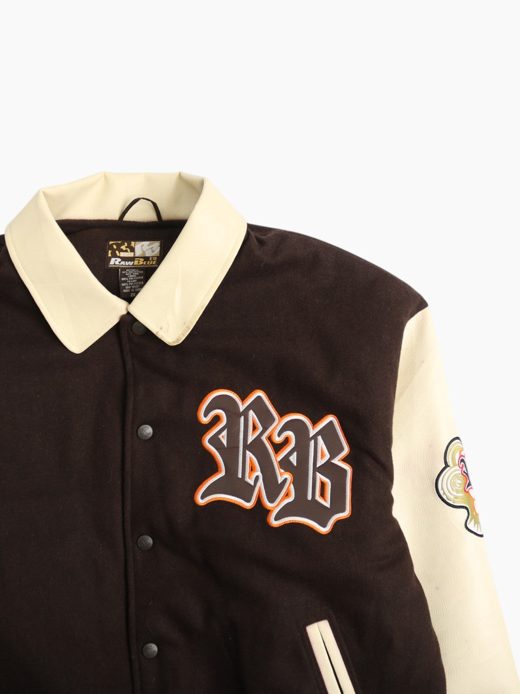 Vintage Varsity 'RB' Bomber Jacket