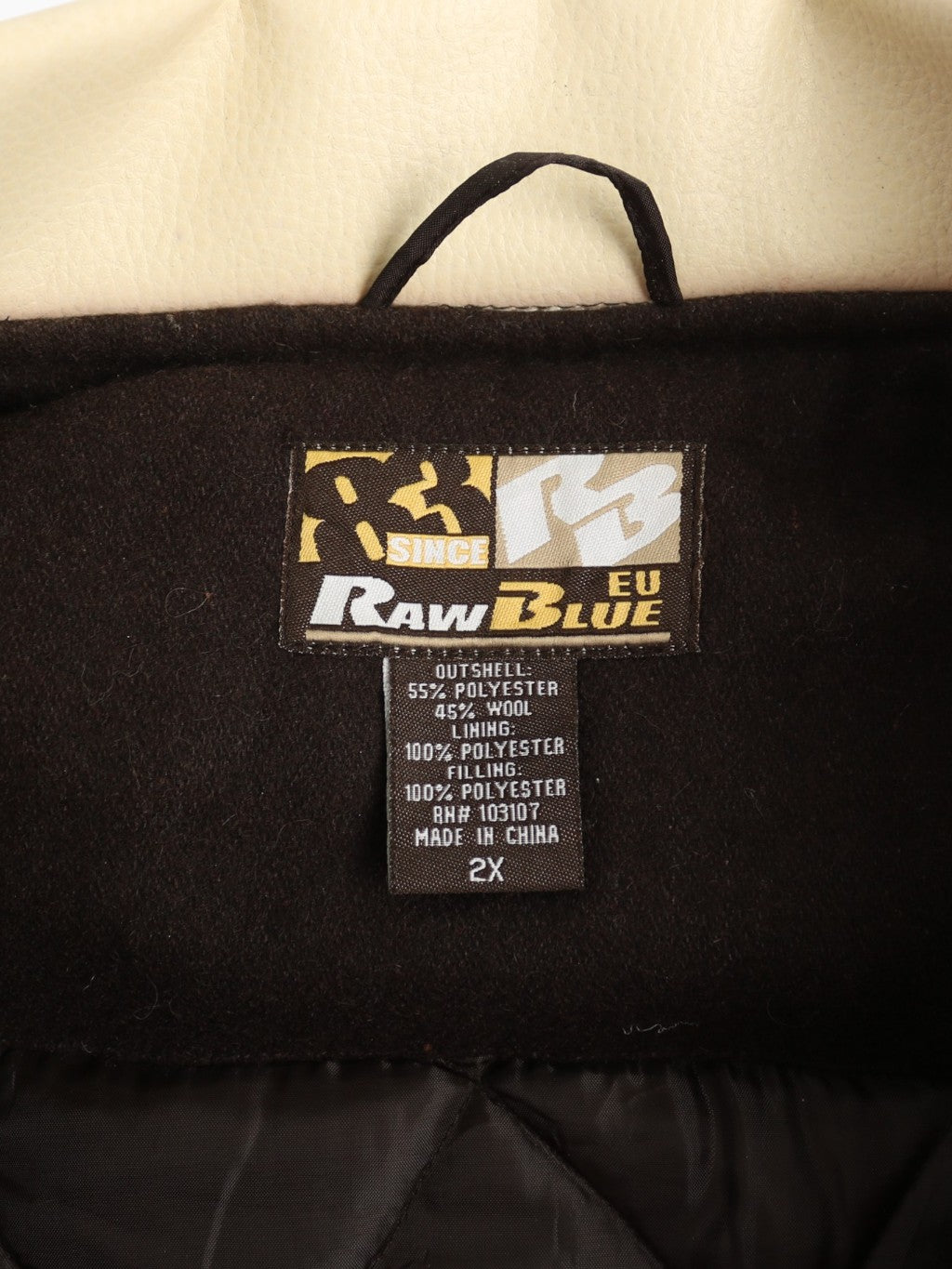 Vintage Varsity 'RB' Bomber Jacket