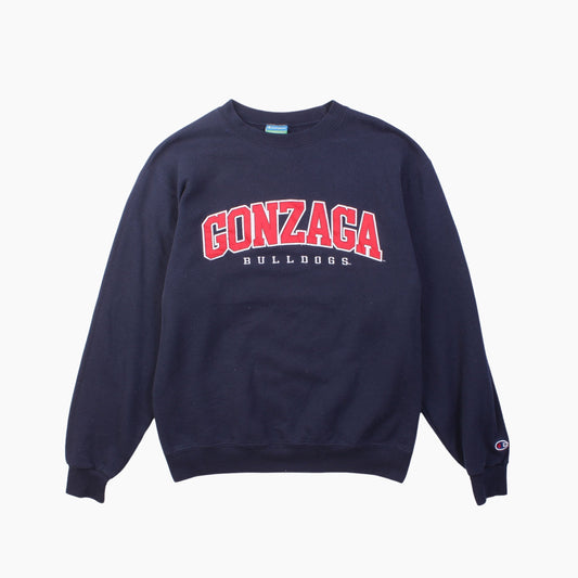 Vintage 'Gonzaga Bulldogs' Champion Sweatshirt - American Madness