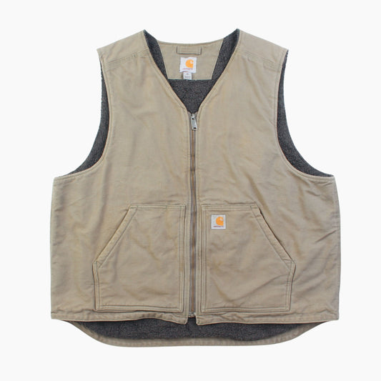 Lined Vest - Stone