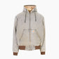 Active Hooded Jacket - Washed Brown