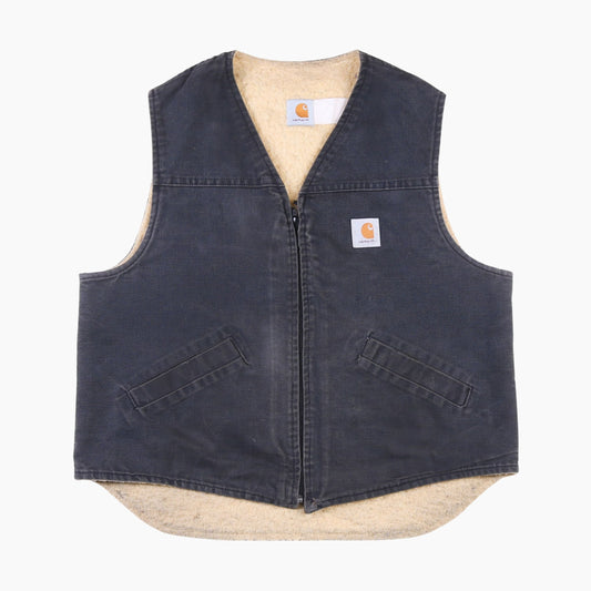 Lined Vest - Black