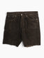 Corduroy Shorts - Brown