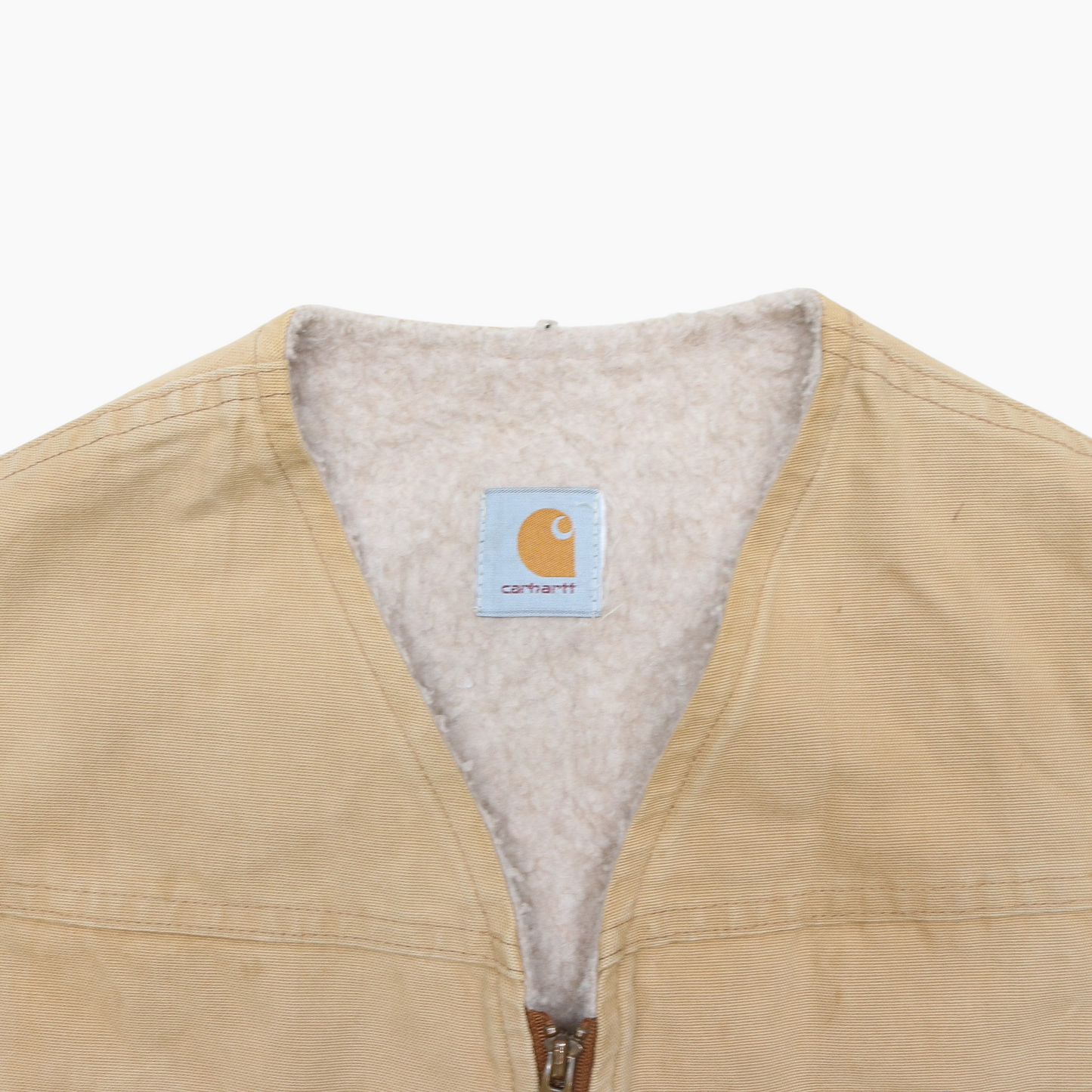 Lined Vest - Beige