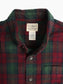 Vintage Flannel Shirt - Red Check
