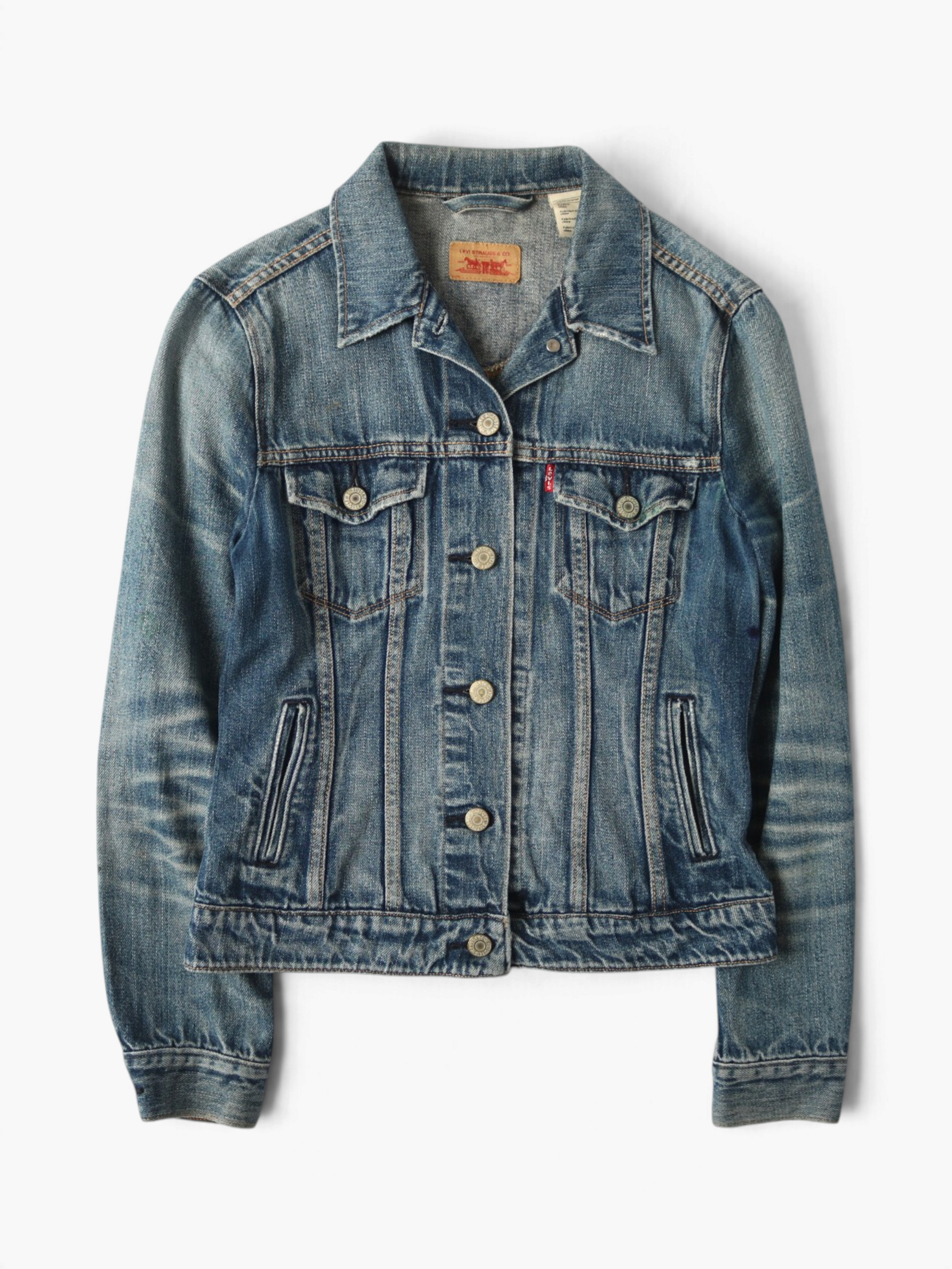 Vintage Denim Trucker Jacket