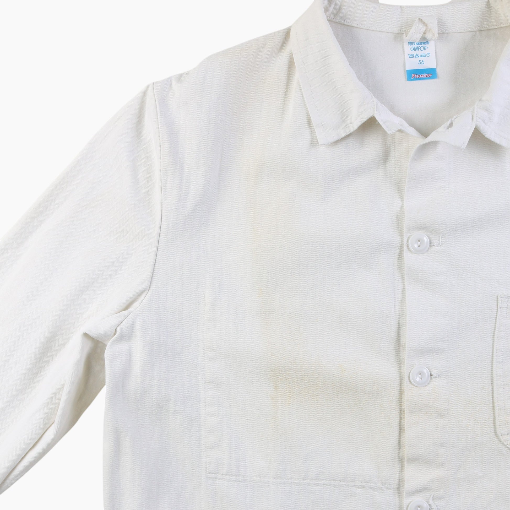 Vintage Chore Jacket - White