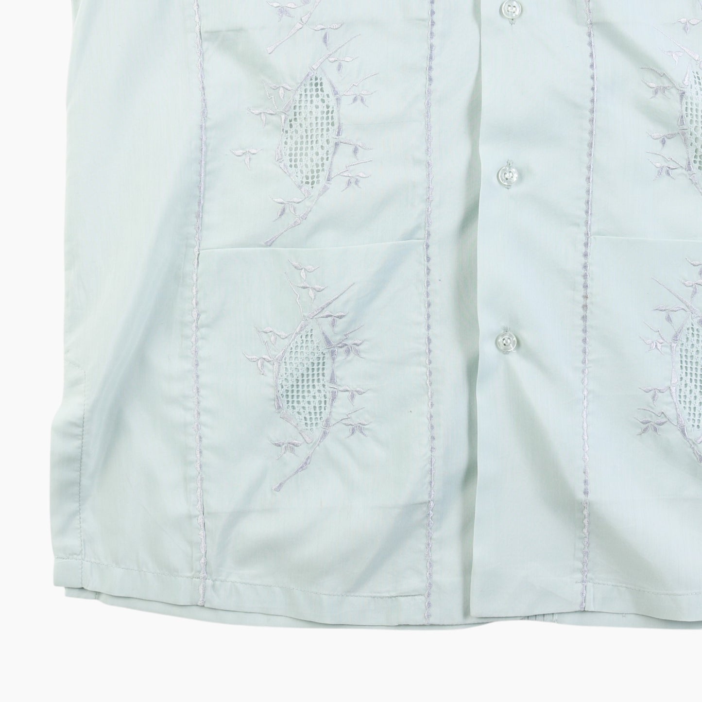 Vintage Cuban Guayabera Shirt