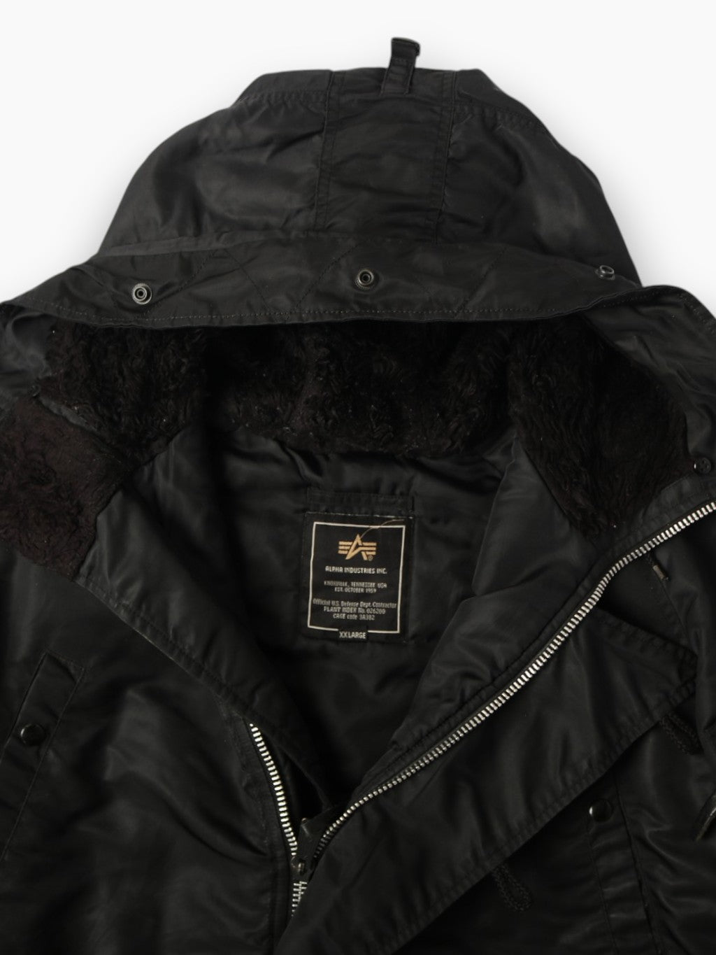 Vintage N3B Hooded Bomber Jacket