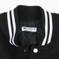 Vintage Varsity 'KH' Bomber Jacket - Black