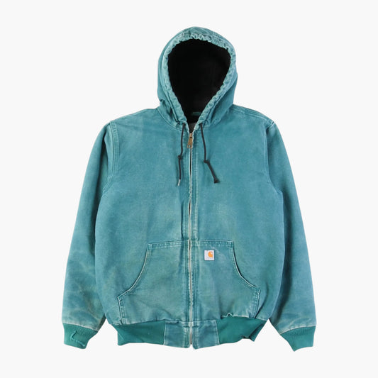 Hooded Active Jacket - Turquoise