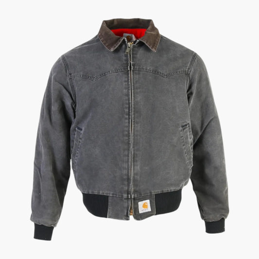 Santa Fe Bomber Jacket - Washed Black