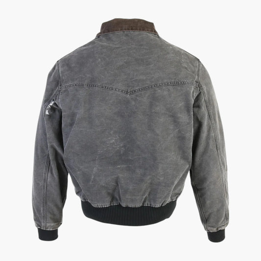 Santa Fe Bomber Jacket - Washed Black
