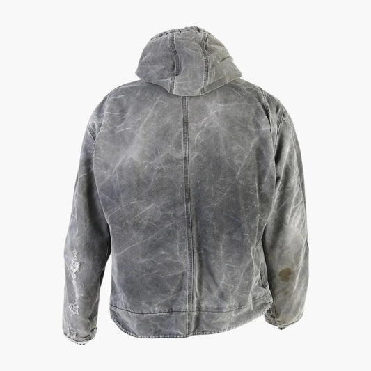 Active Hooded Jacket - Washed Black