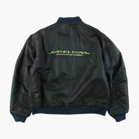 Vintage 'Sidelines' MA-1 Bomber Jacket