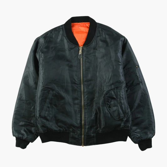 Vintage 'IPS Security' MA-1 Bomber Jacket