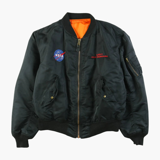 Vintage Alpha Industries 'NASA' MA-1 Bomber Jacket