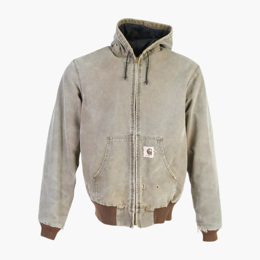 Active Hooded Jacket - Washed Brown