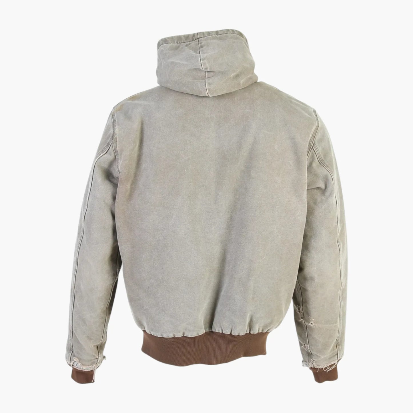 Active Hooded Jacket - Washed Brown