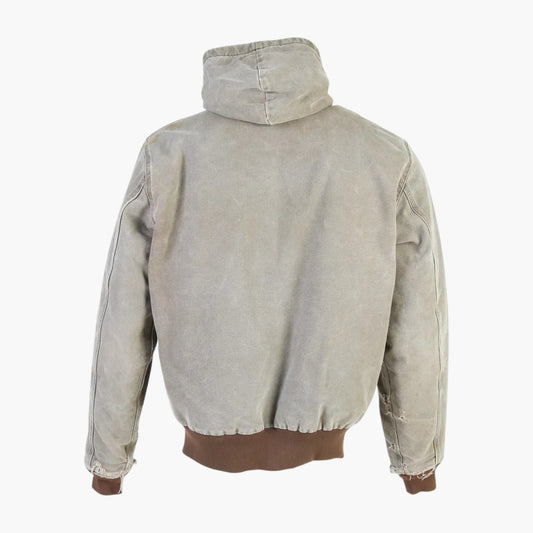 Active Hooded Jacket - Washed Brown