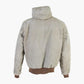 Active Hooded Jacket - Washed Brown