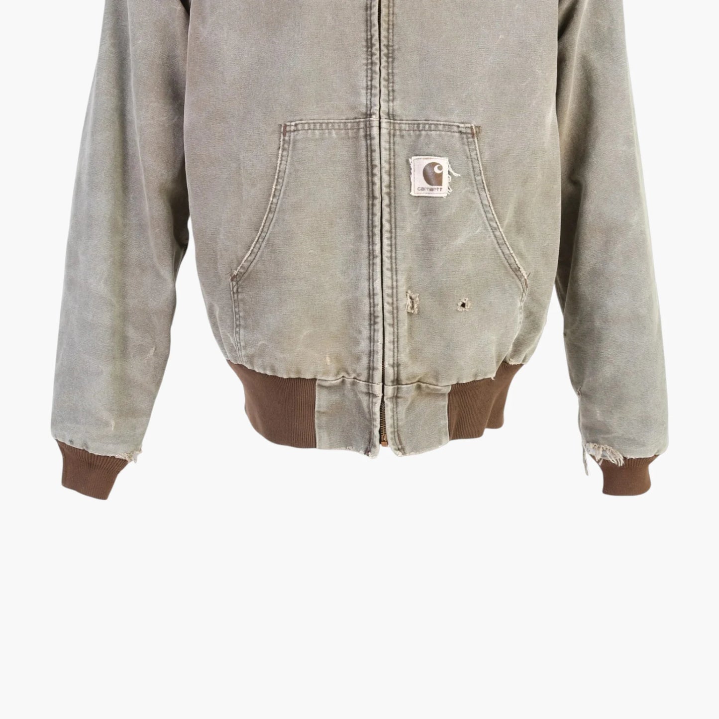 Active Hooded Jacket - Washed Brown