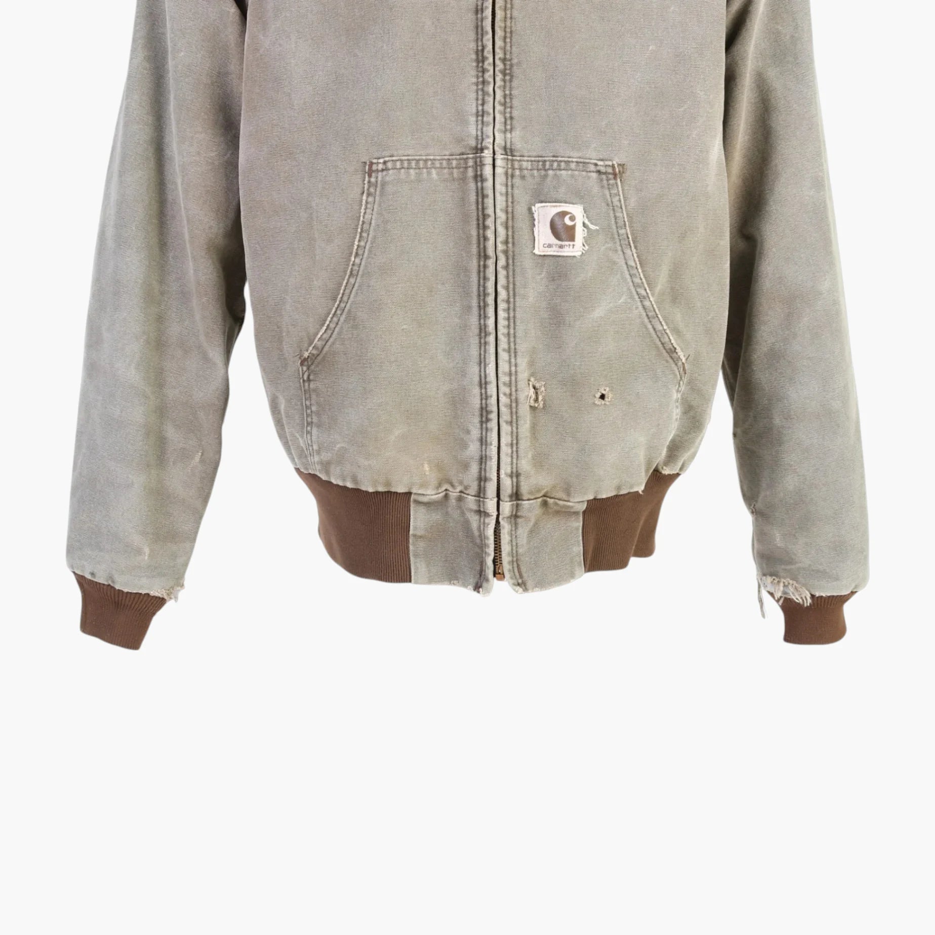 Active Hooded Jacket - Washed Brown