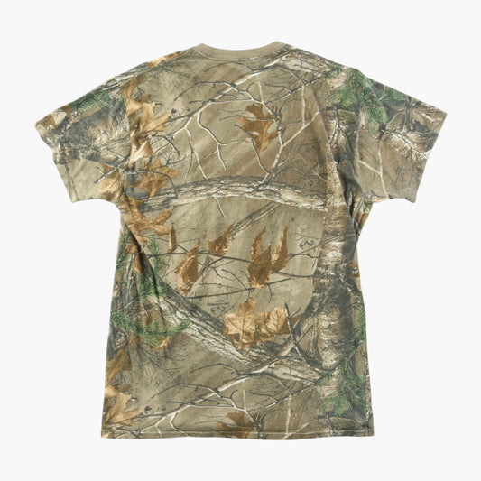 Vintage 'Real Tree' All Over Print T-Shirt