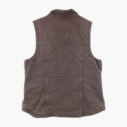 Lined Vest - Brown
