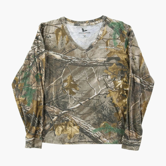 Vintage 'Real Tree' All Over Print T-Shirt