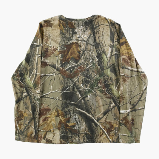 Vintage 'Real Tree' All Over Print T-Shirt