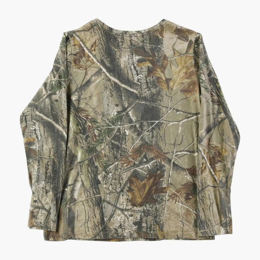 Vintage 'Real Tree' All Over Print T-Shirt