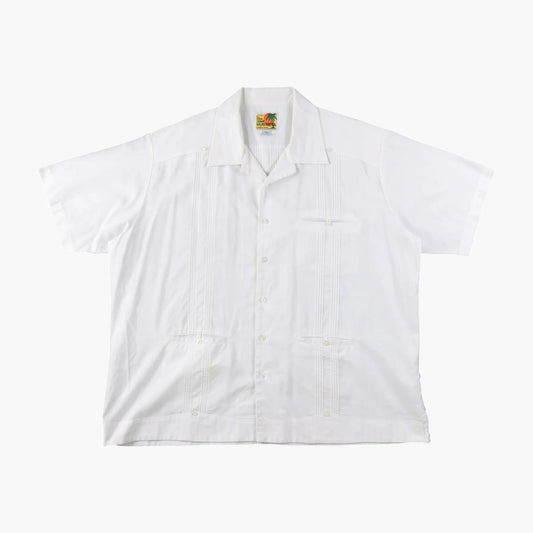 Vintage Cuban Guayabera Shirt