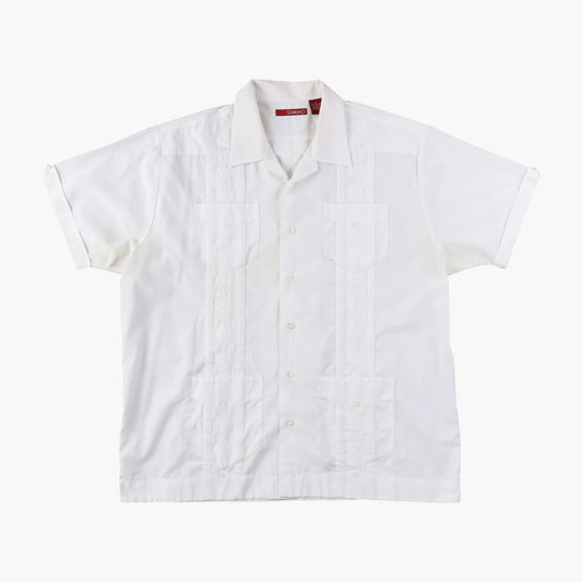 Vintage Cuban Guayabera Shirt