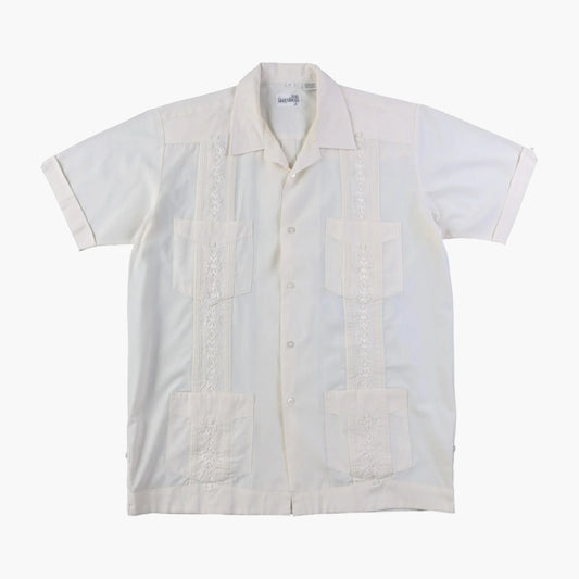 Vintage Cuban Guayabera Shirt