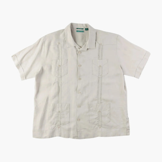 Vintage Cuban Guayabera Shirt