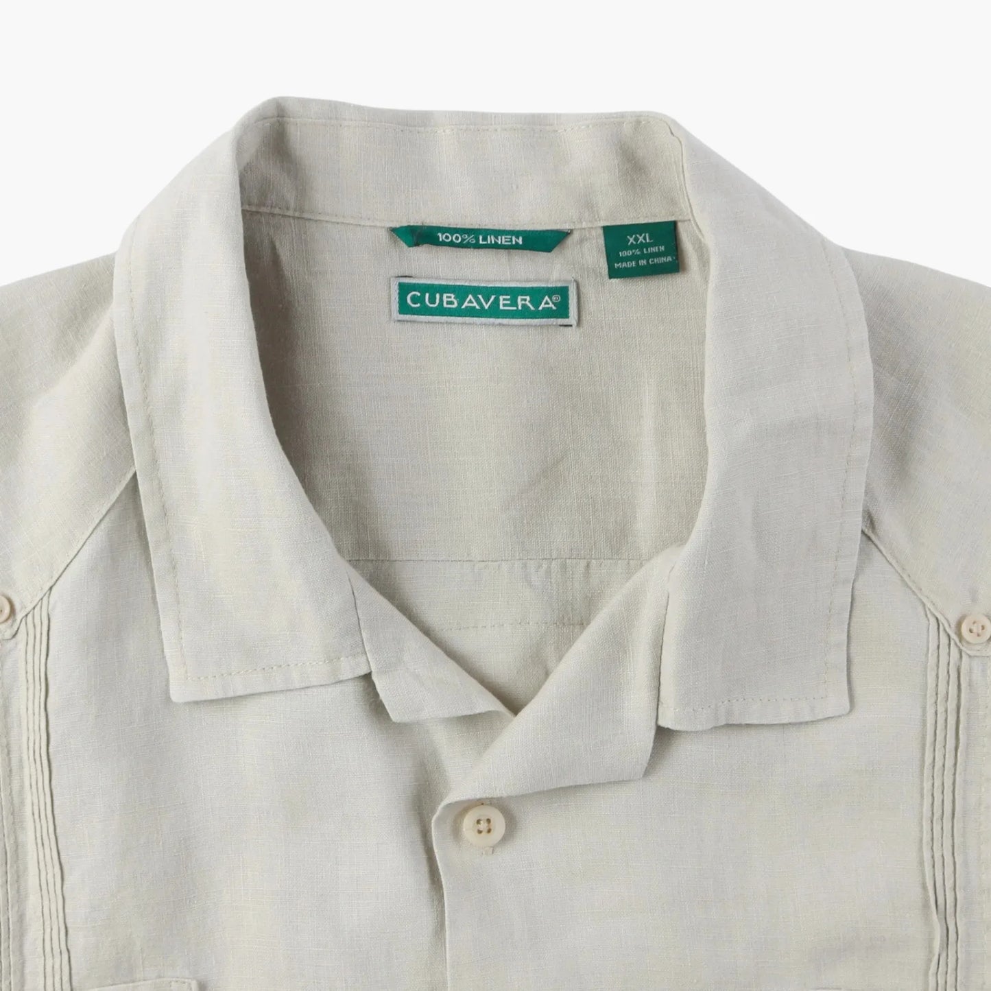 Vintage Cuban Guayabera Shirt