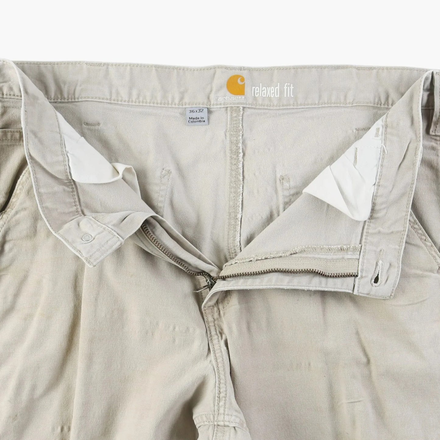 Vintage Carpenter Pants - Stone - 36" 32"