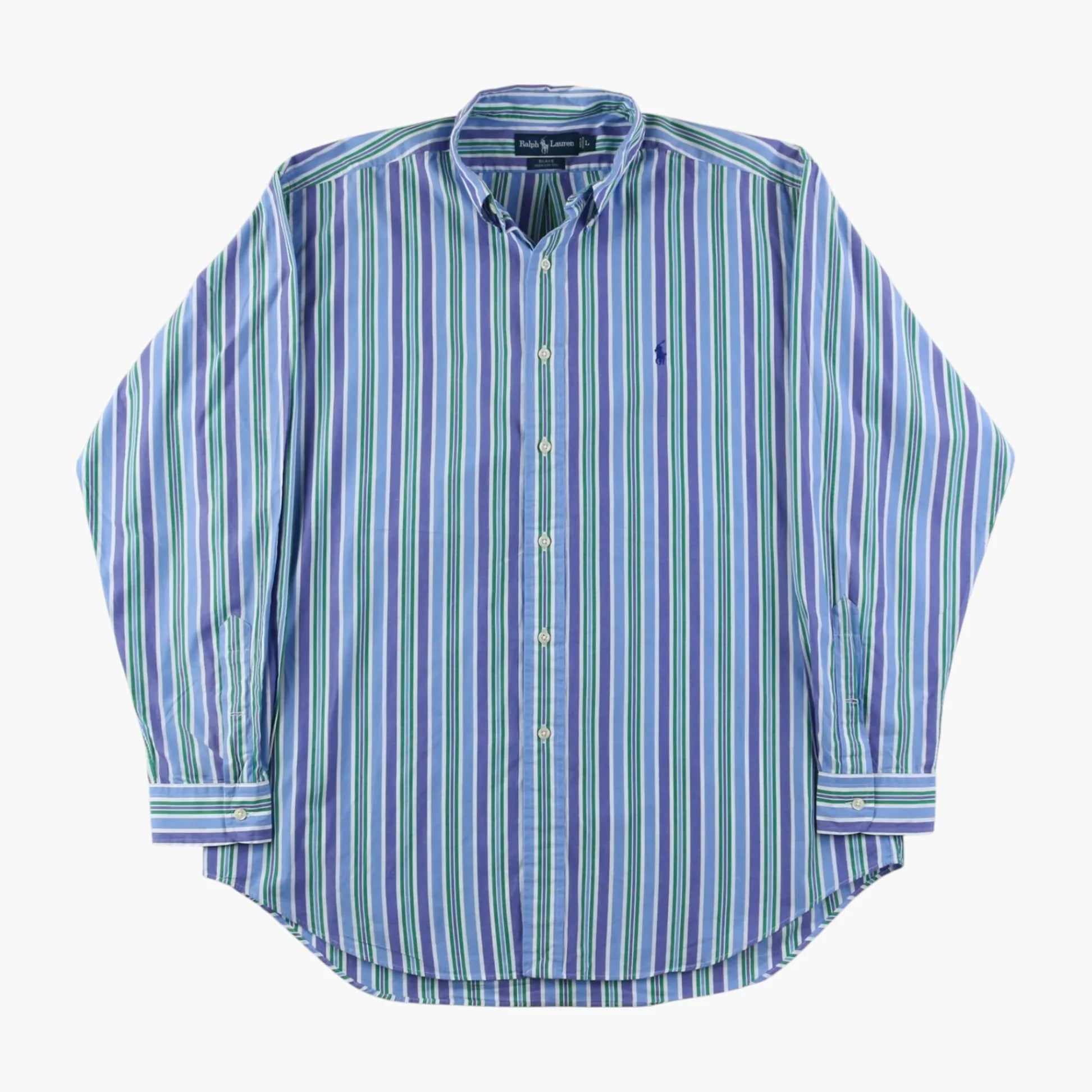 Vintage Shirt - Blue Stripe