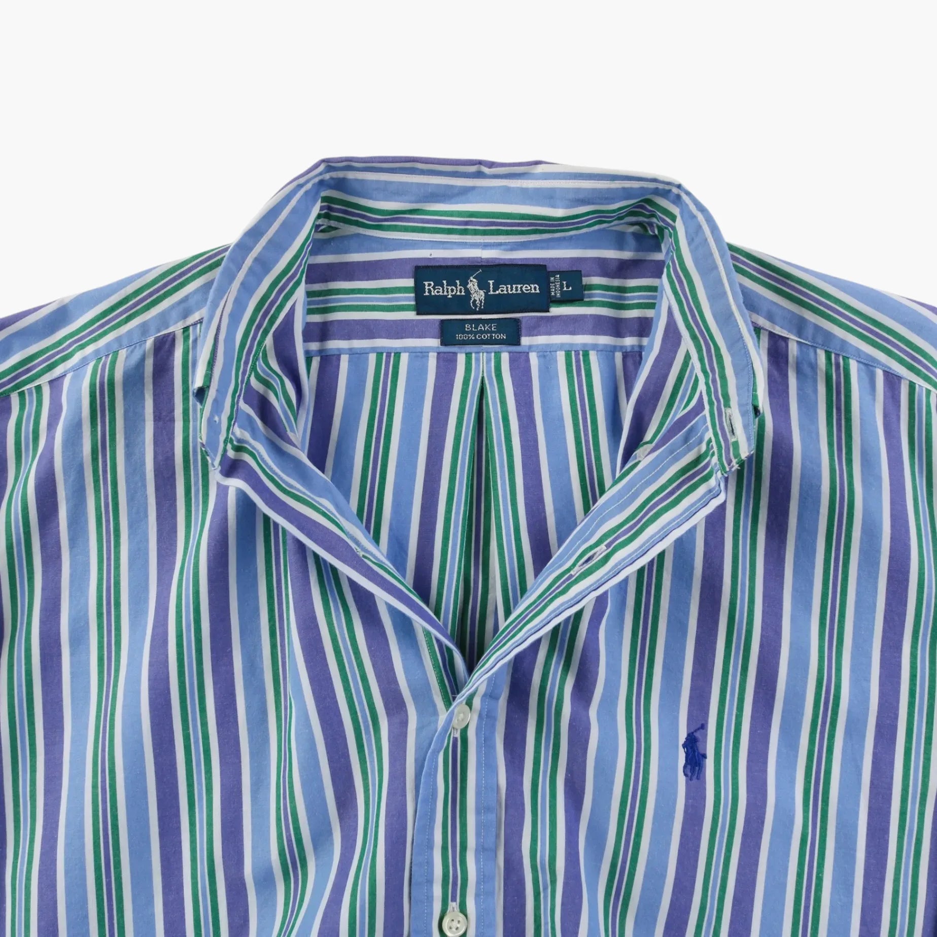 Vintage Shirt - Blue Stripe