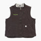 Lined Vest - Brown