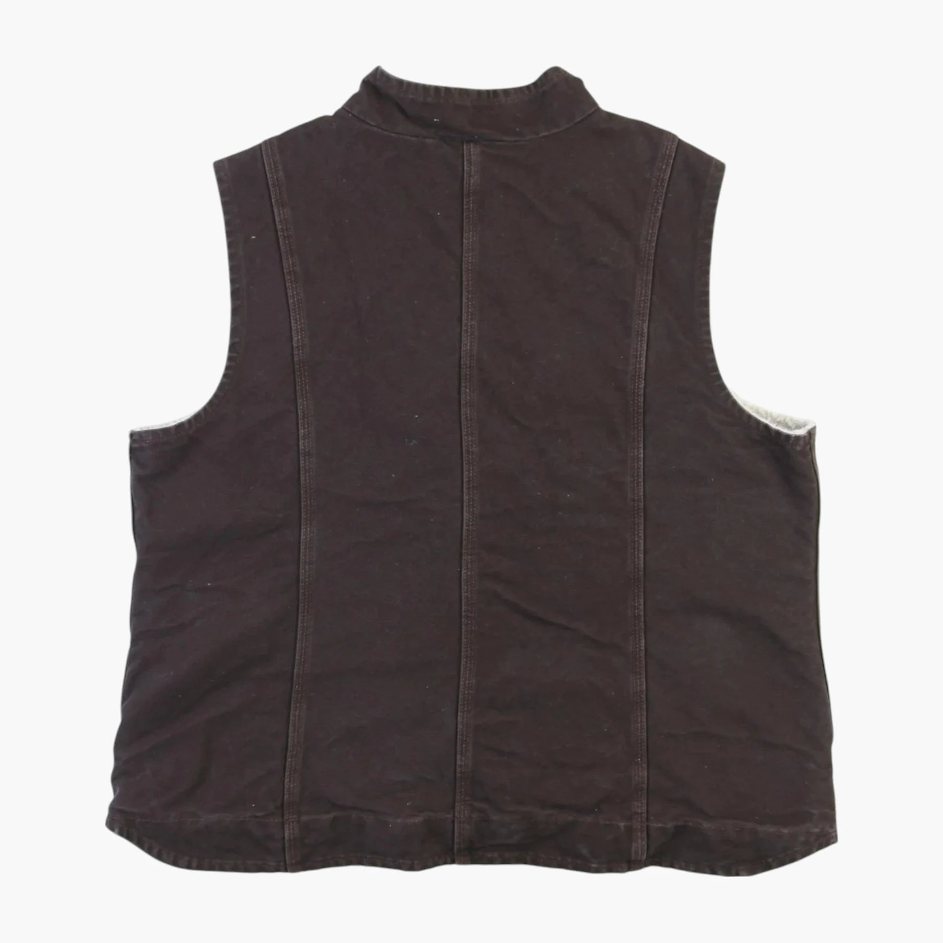 Lined Vest - Brown