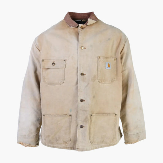 Traditional Chore Jacket - Beige