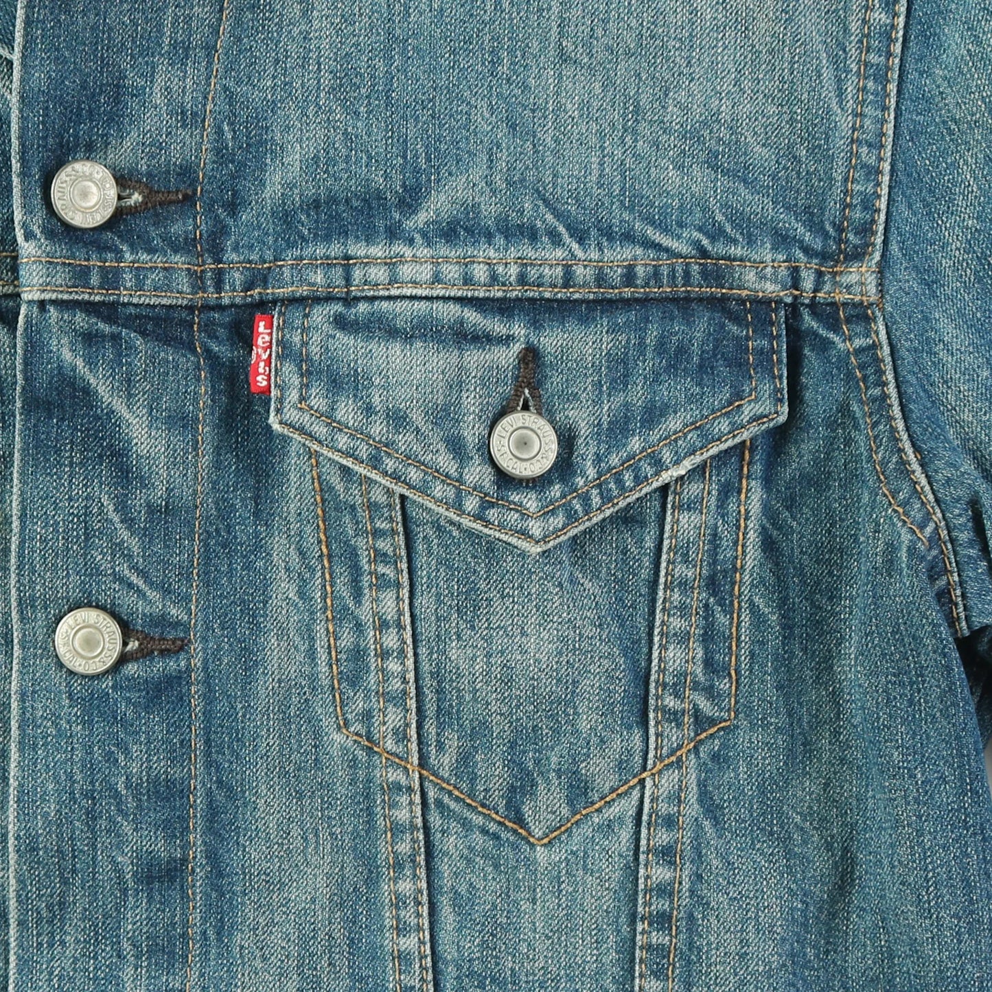 Vintage Denim Trucker Jacket