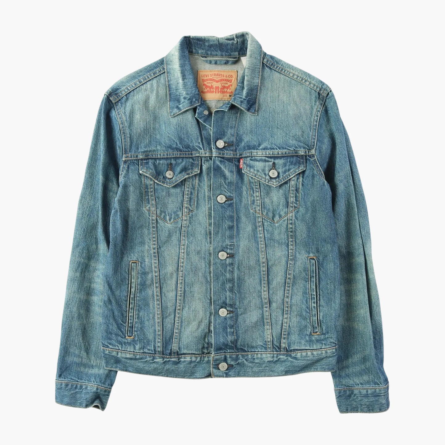 Vintage Denim Trucker Jacket