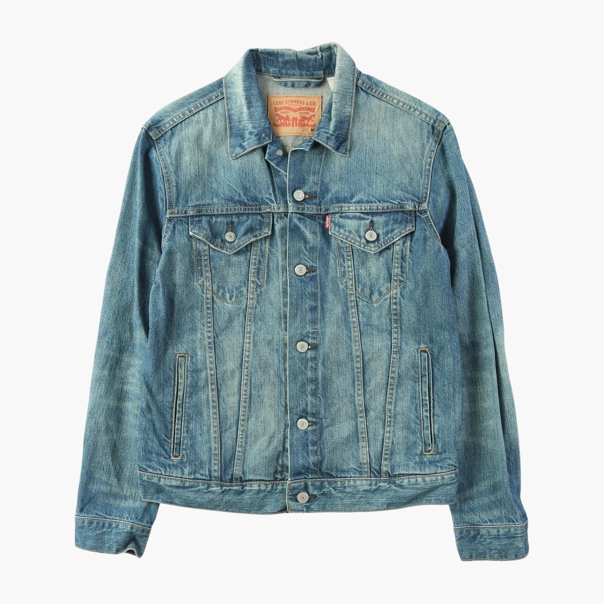 Vintage Denim Trucker Jacket