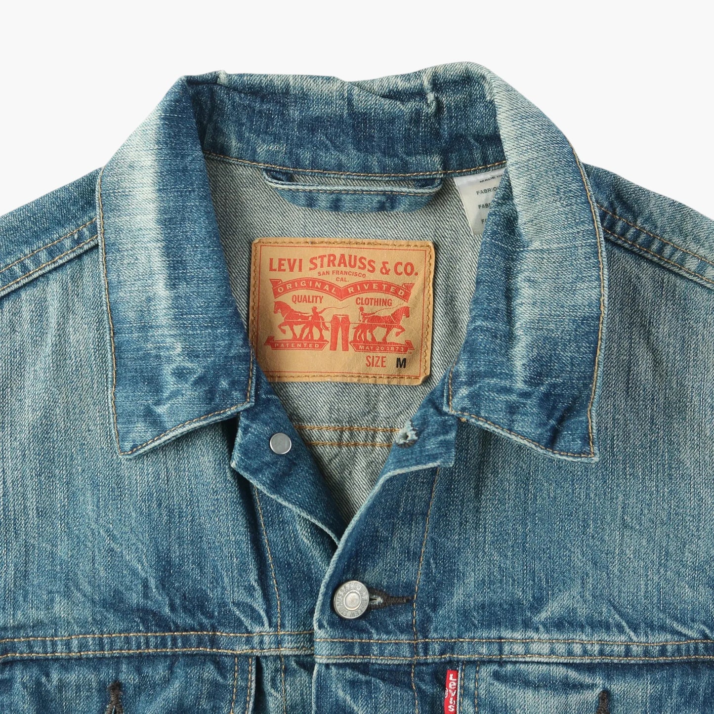 Vintage Denim Trucker Jacket