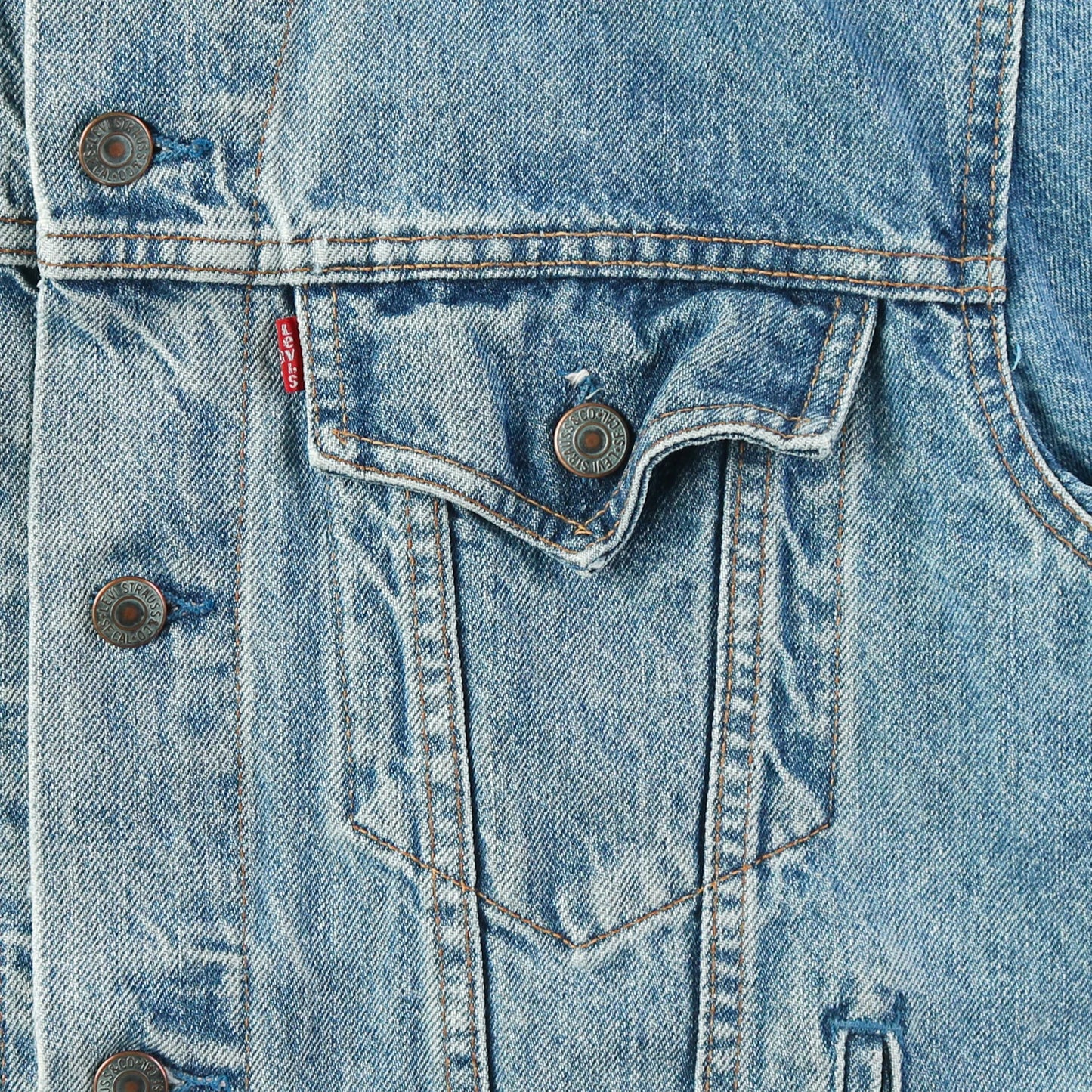 Vintage Denim Trucker Jacket