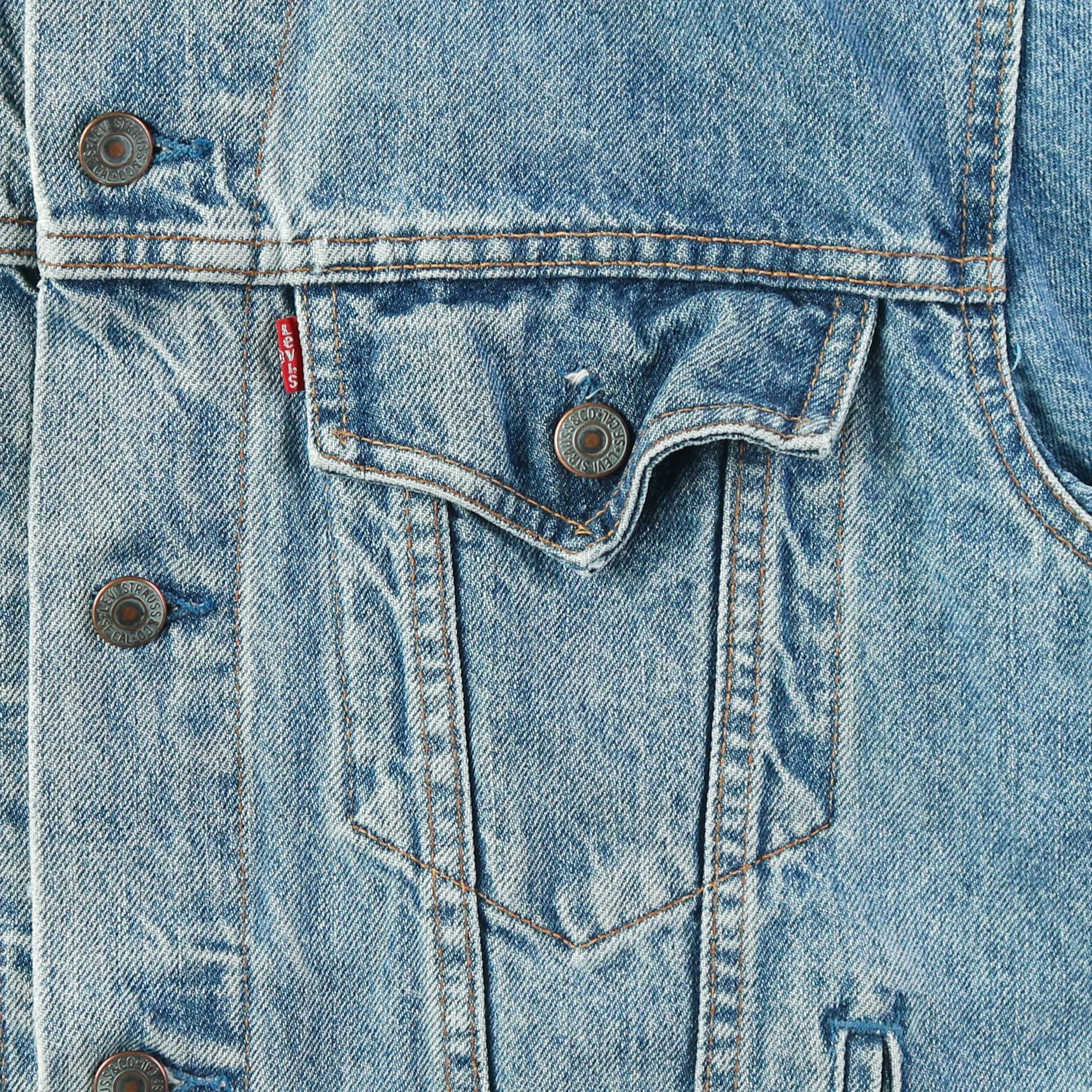 Vintage Denim Trucker Jacket